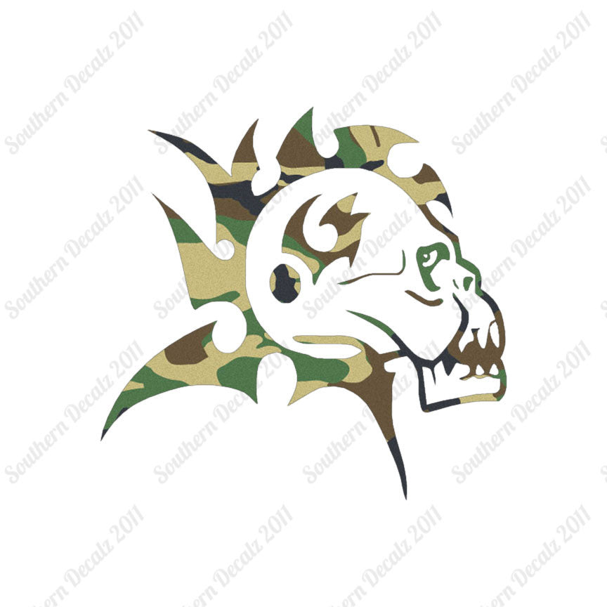 Mohawk Skull