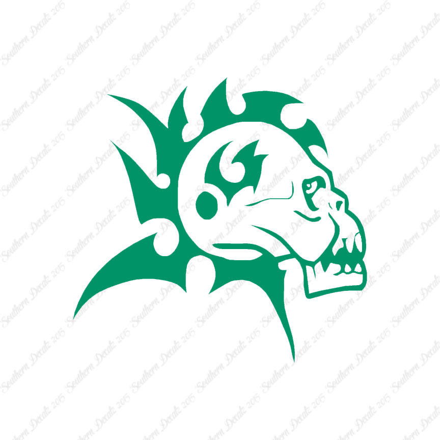 Mohawk Skull