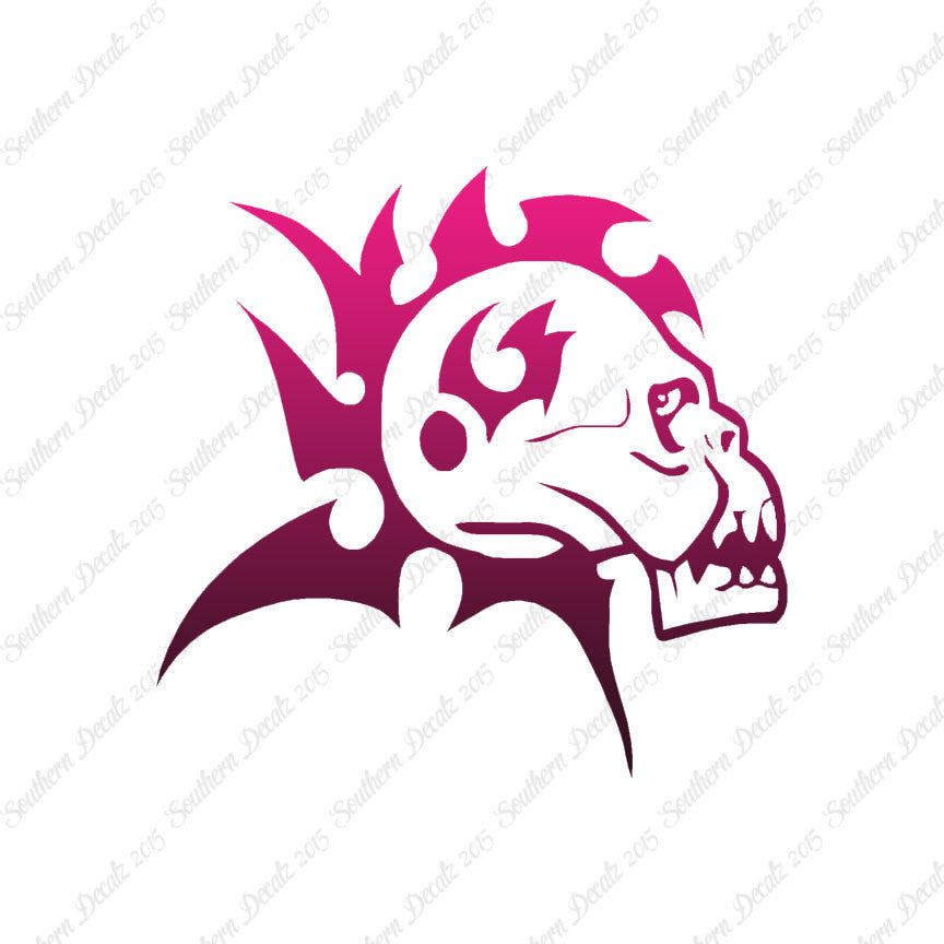 Mohawk Skull