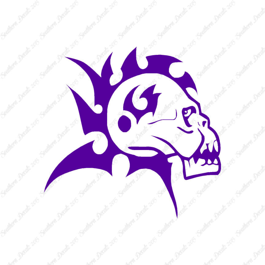 Mohawk Skull