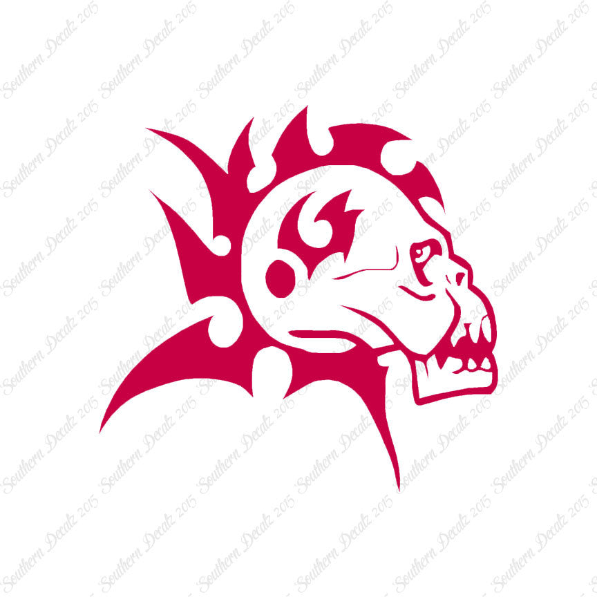 Mohawk Skull