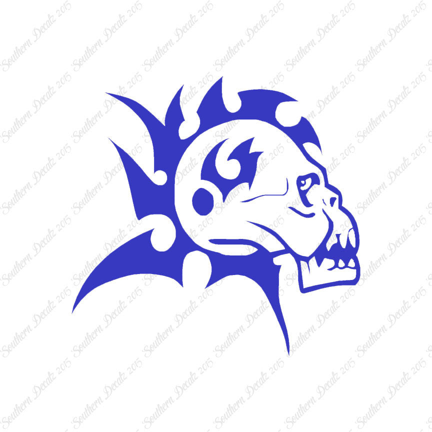 Mohawk Skull