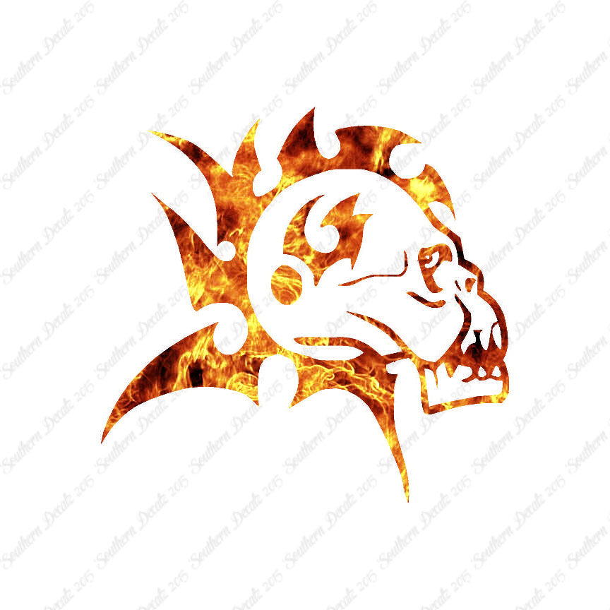 Mohawk Skull