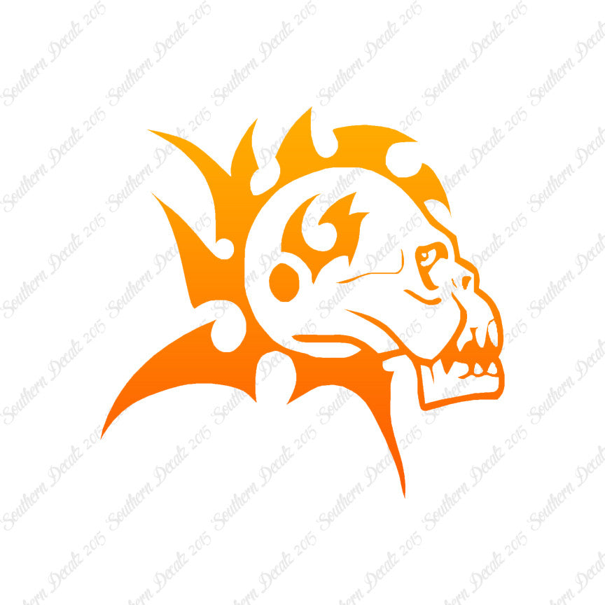 Mohawk Skull
