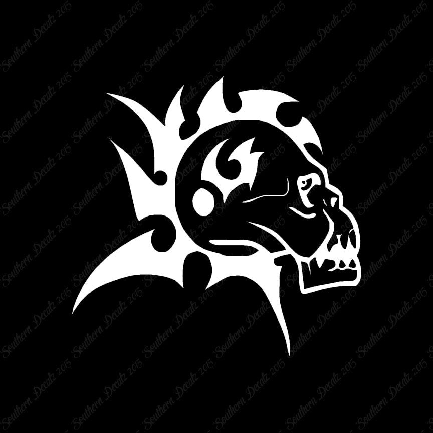 Mohawk Skull
