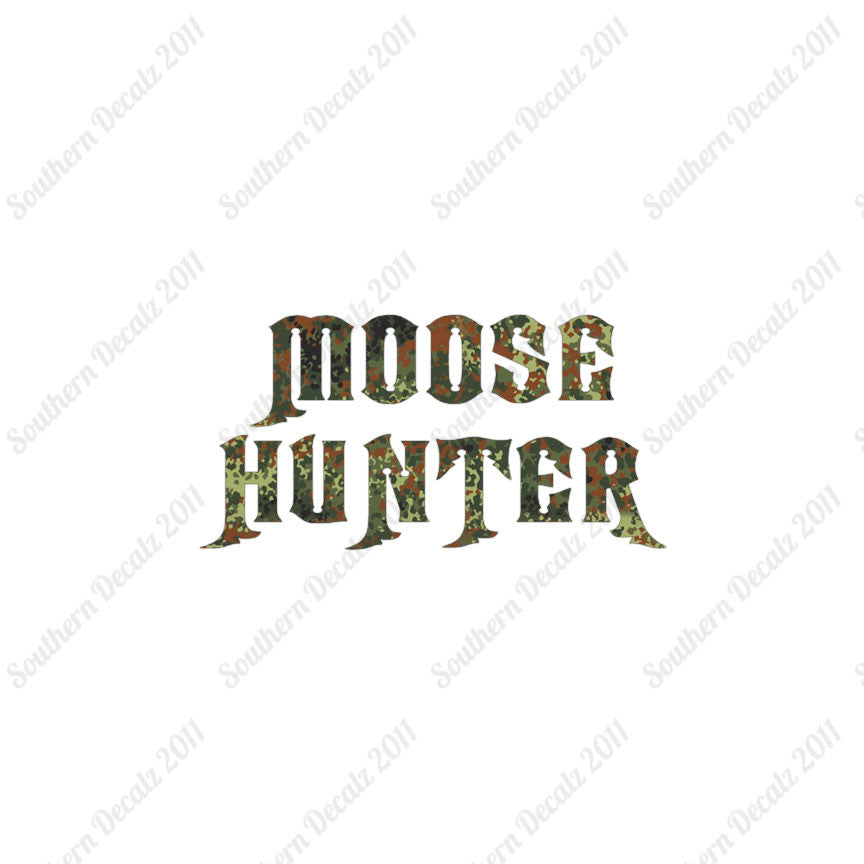 Moose Hunter Hunting