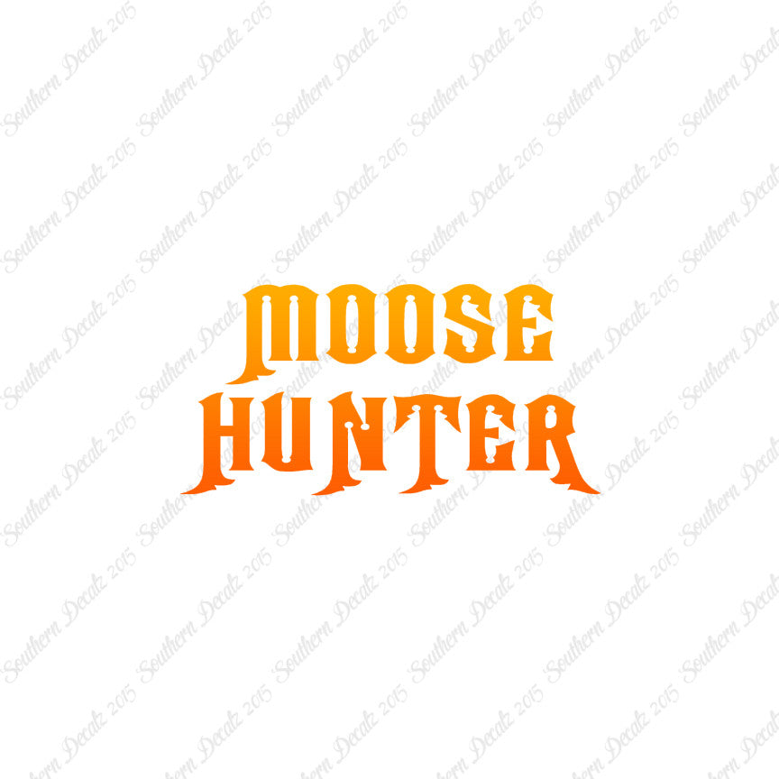 Moose Hunter Hunting