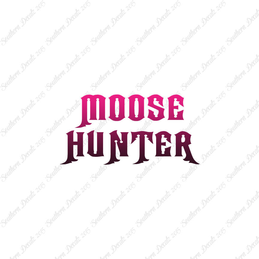 Moose Hunter Hunting