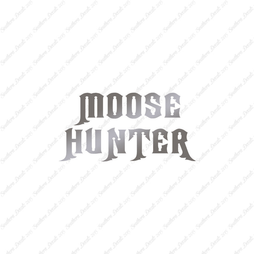 Moose Hunter Hunting