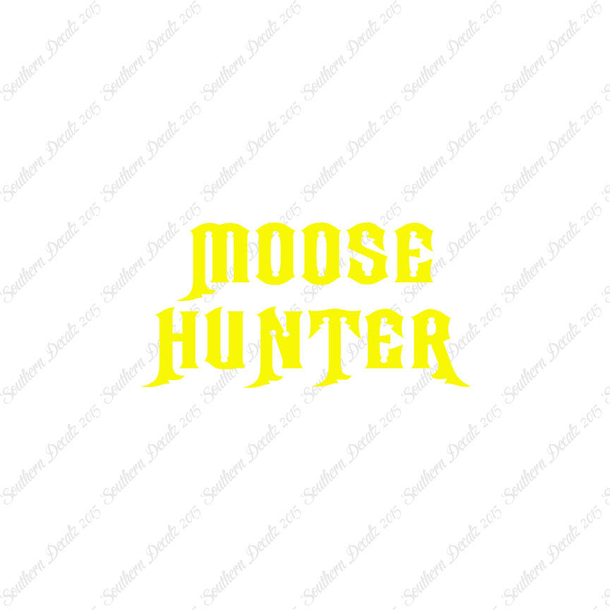 Moose Hunter Hunting