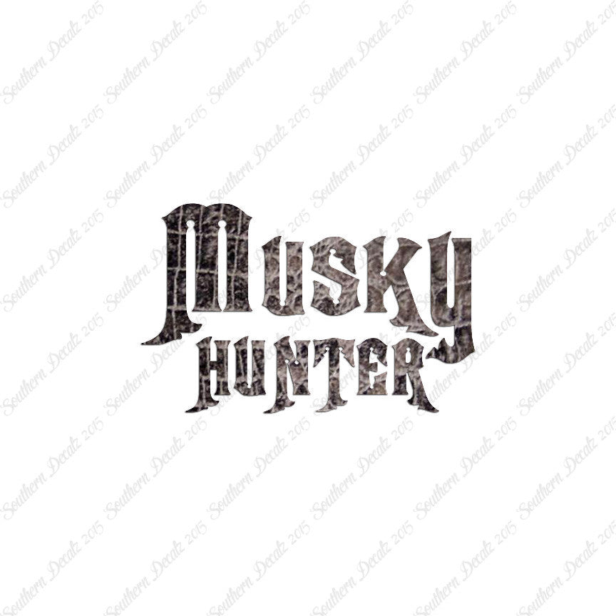 Fish Musky Hunter Fishing