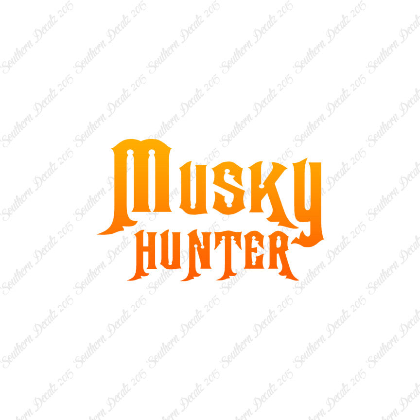 Fish Musky Hunter Fishing