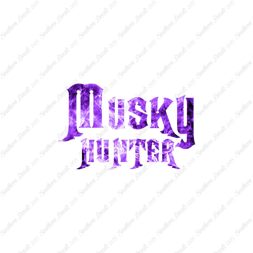 Fish Musky Hunter Fishing