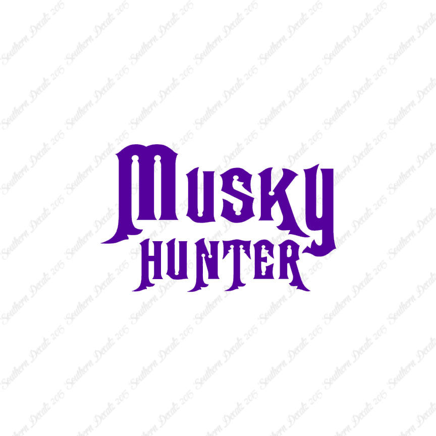 Fish Musky Hunter Fishing