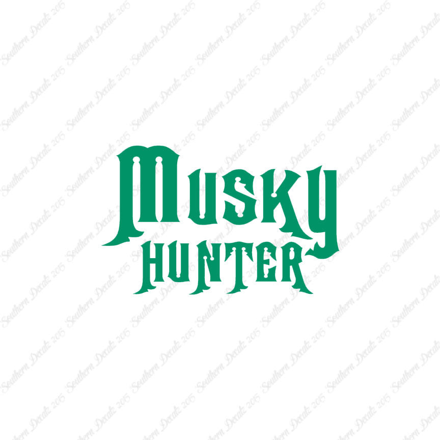 Fish Musky Hunter Fishing