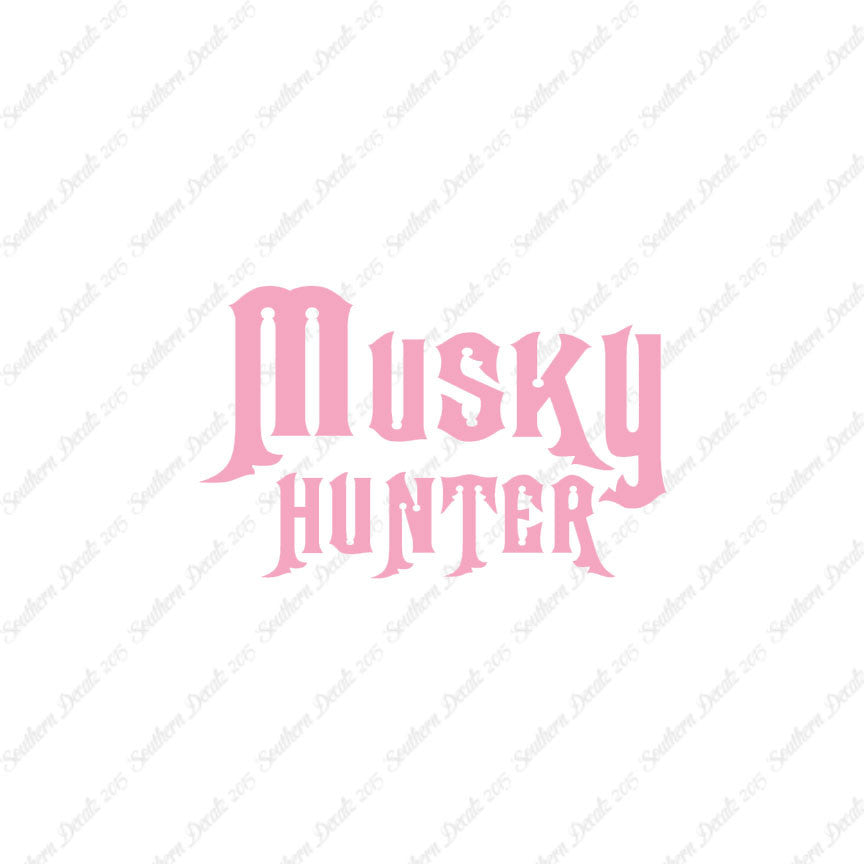 Fish Musky Hunter Fishing