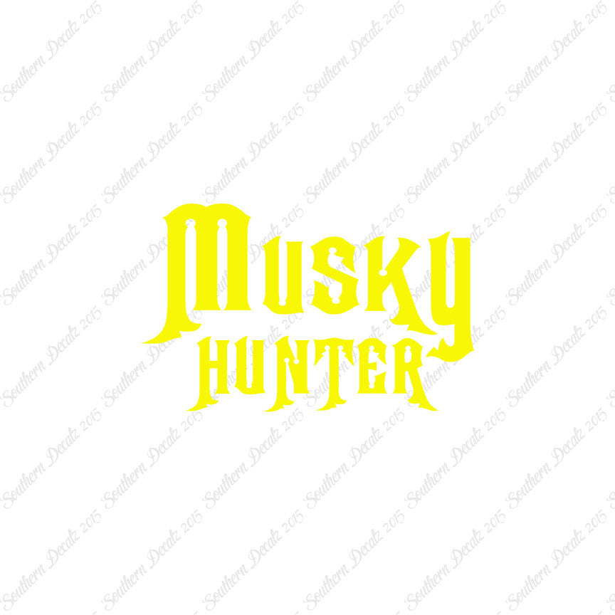 Fish Musky Hunter Fishing
