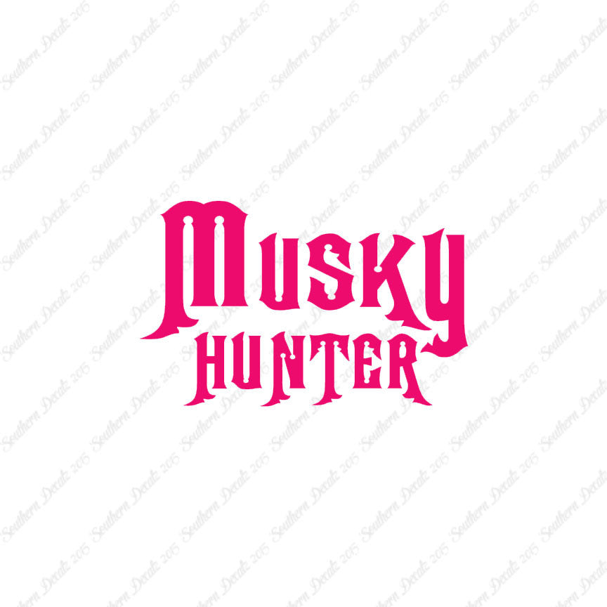 Fish Musky Hunter Fishing