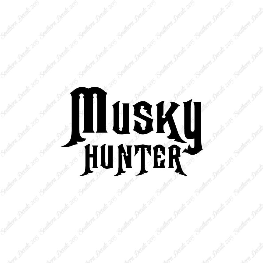 Fish Musky Hunter Fishing