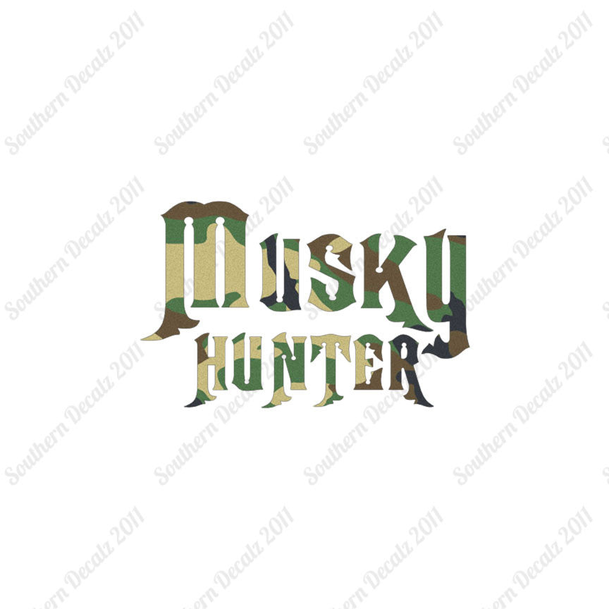 Fish Musky Hunter Fishing