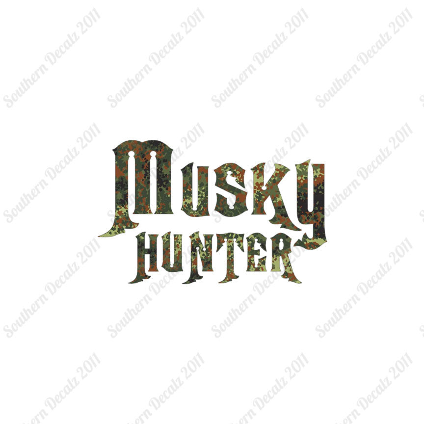Fish Musky Hunter Fishing