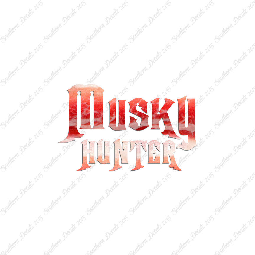 Fish Musky Hunter Fishing