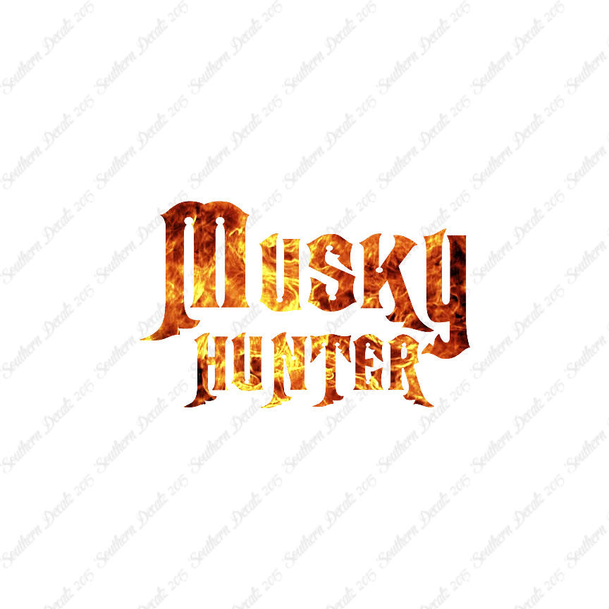 Fish Musky Hunter Fishing