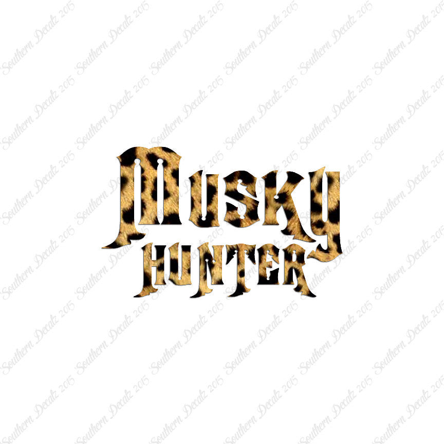Fish Musky Hunter Fishing
