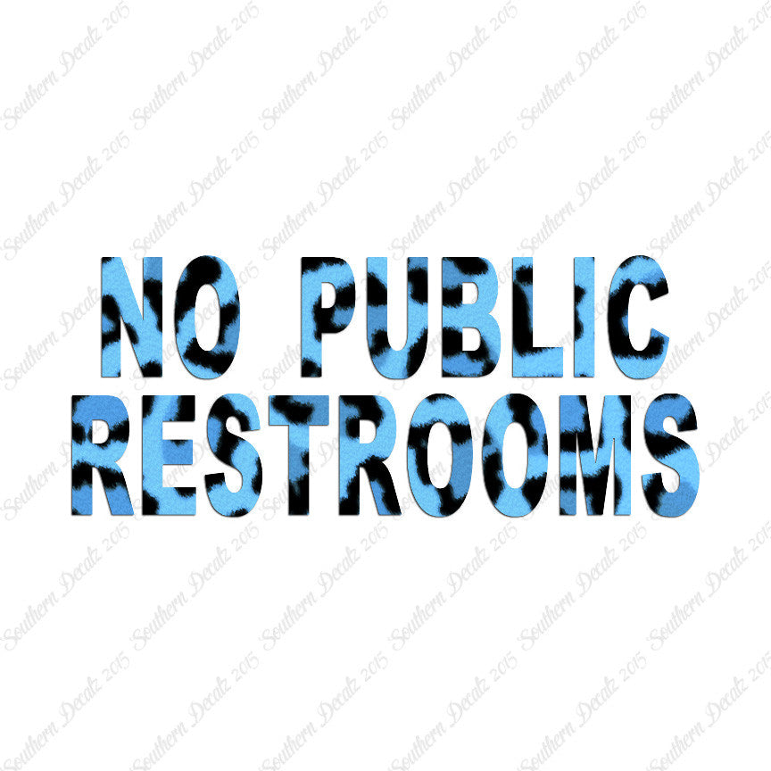 No Public Restrooms Washroom