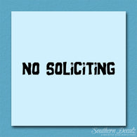 No Soliciting Skulls