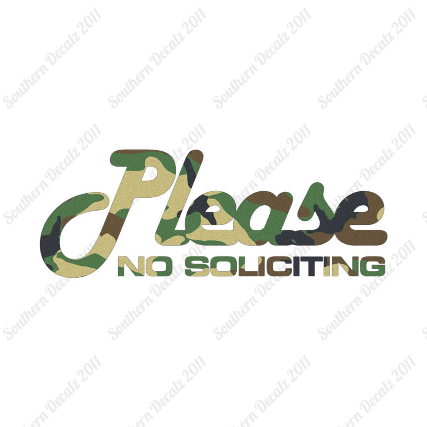 Please No Soliciting