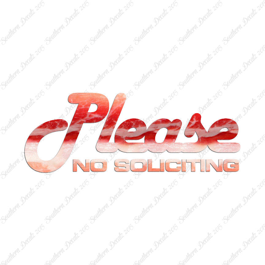 Please No Soliciting