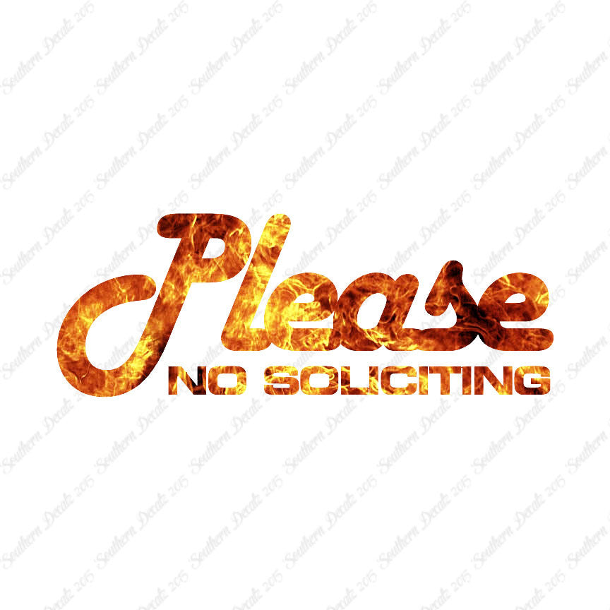 Please No Soliciting