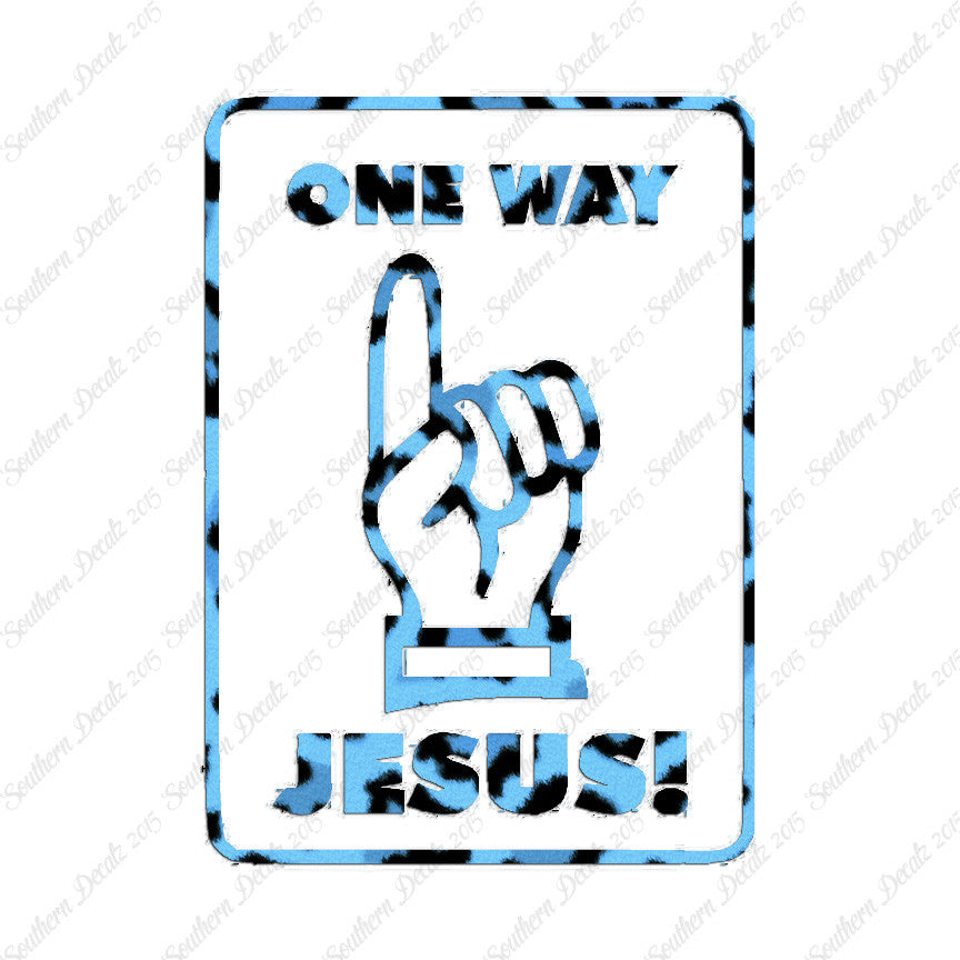 One Way Up To Jesus