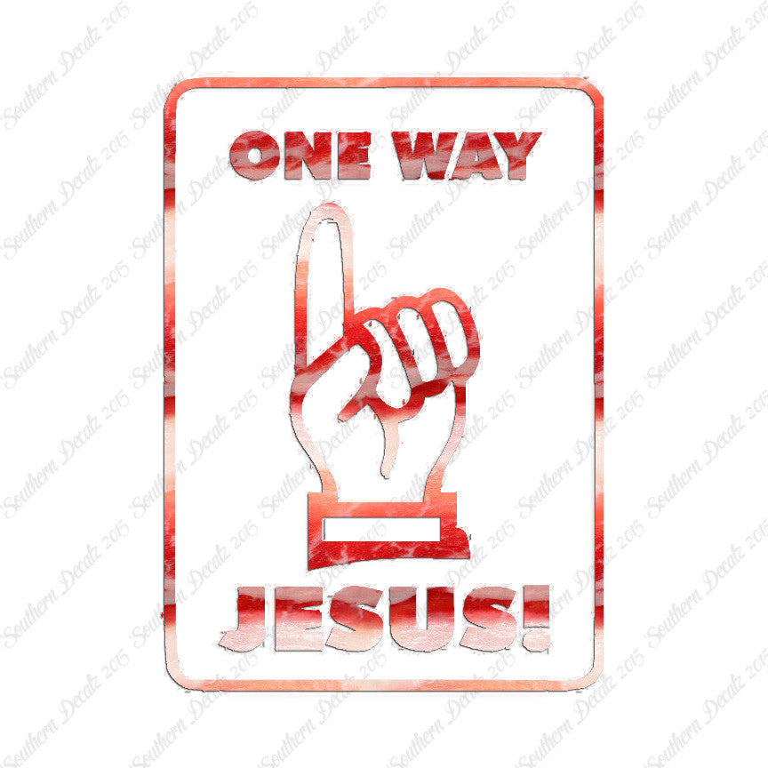 One Way Up To Jesus