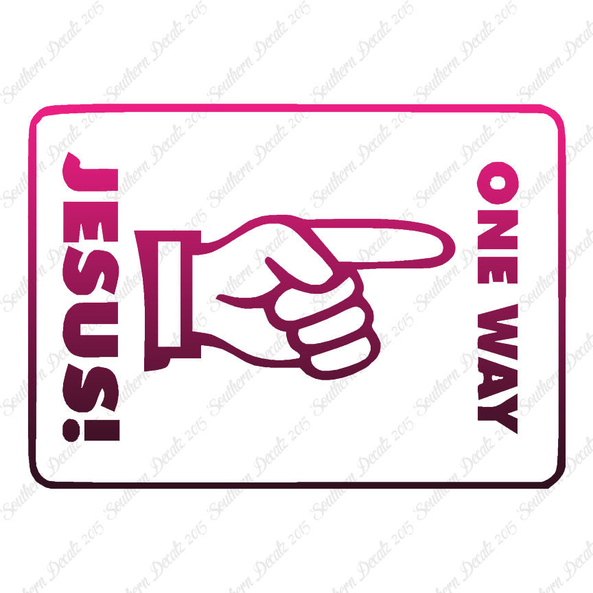 One Way Up To Jesus