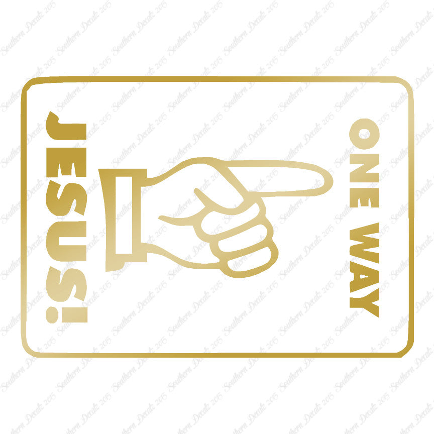 One Way Up To Jesus