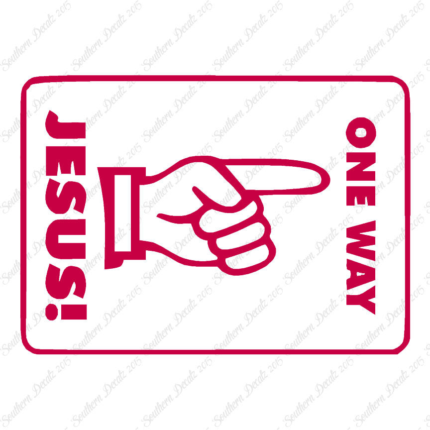One Way Up To Jesus