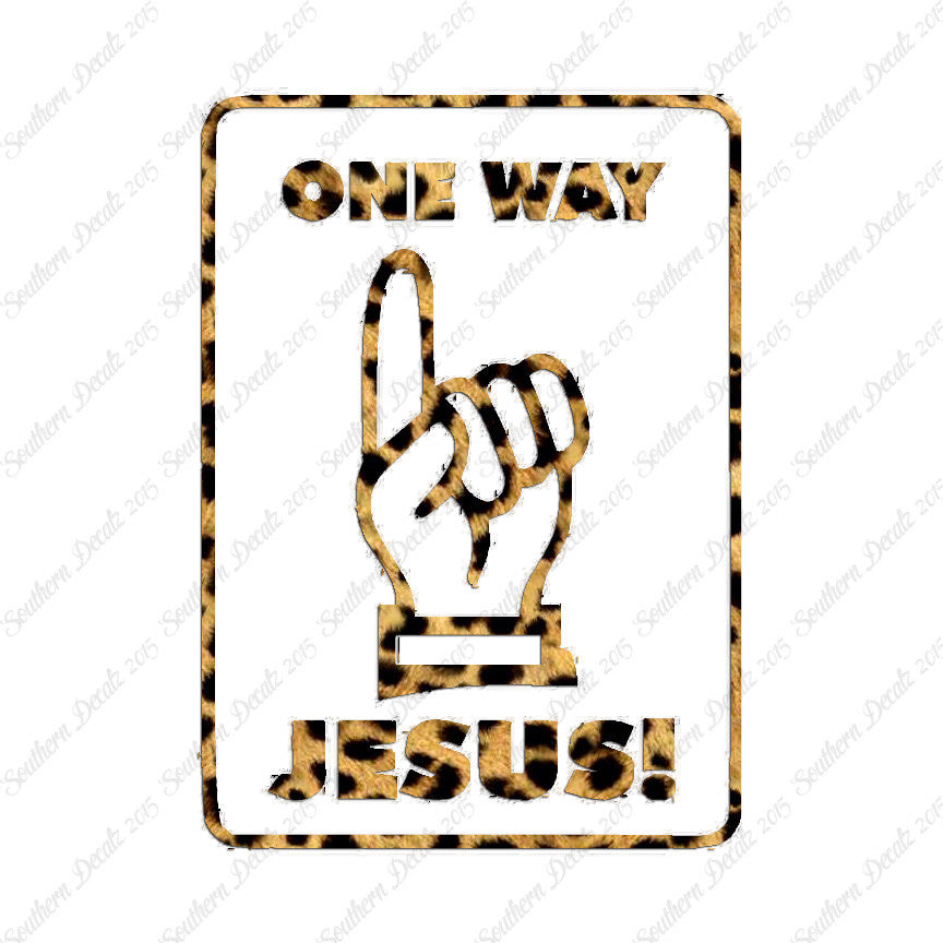 One Way Up To Jesus