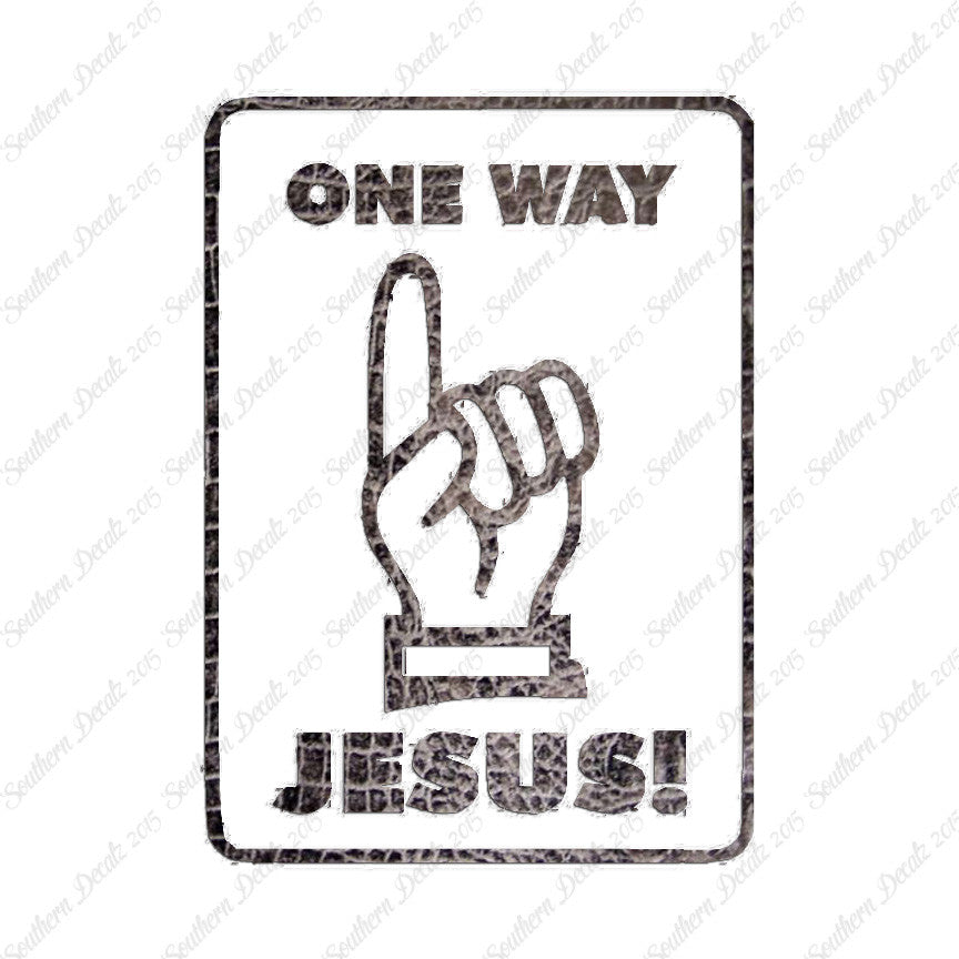 One Way Up To Jesus