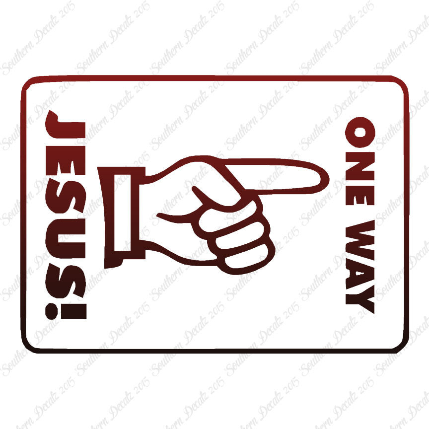 One Way Up To Jesus
