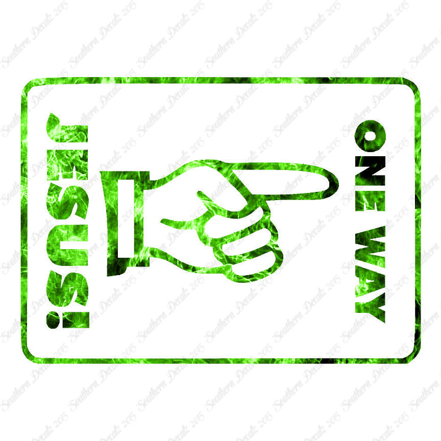 One Way Up To Jesus