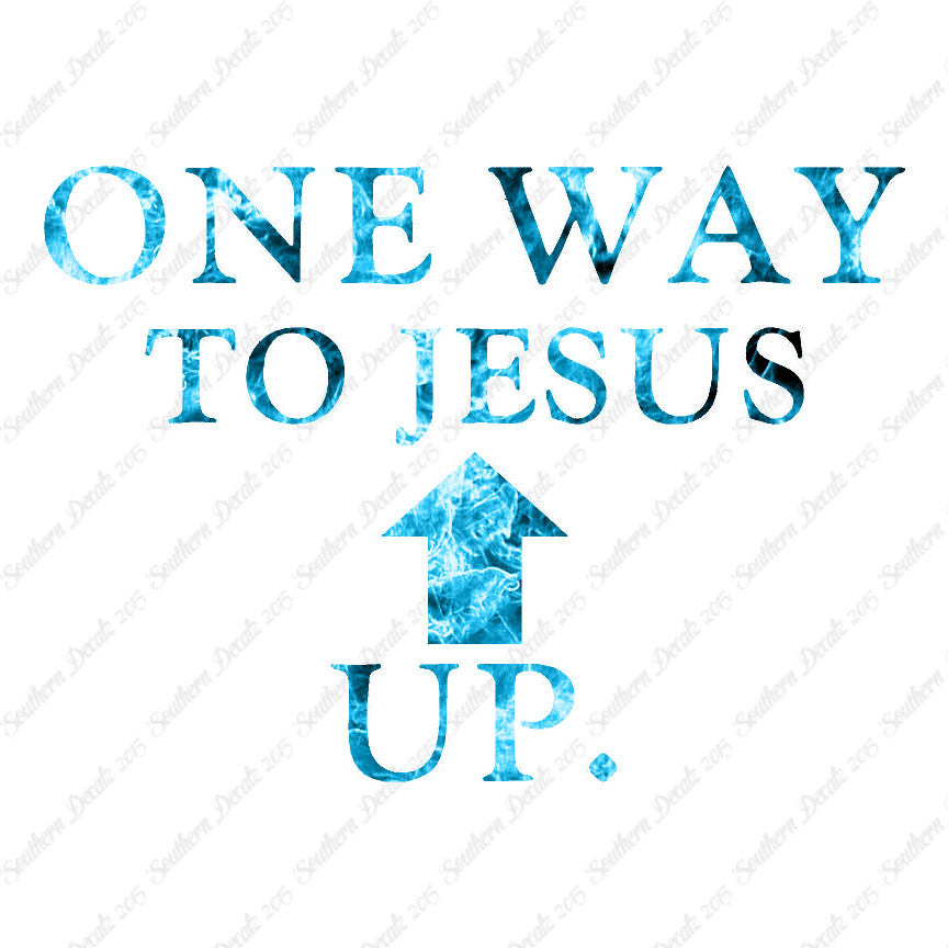 One Way Up Jesus