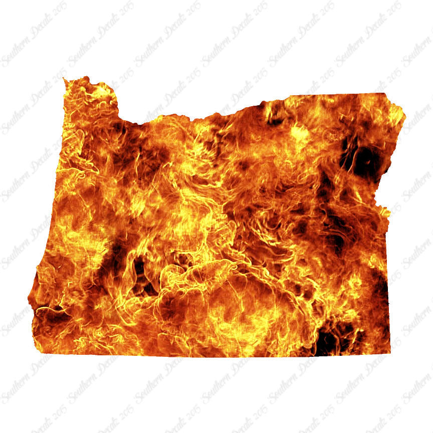 Oregon State Map