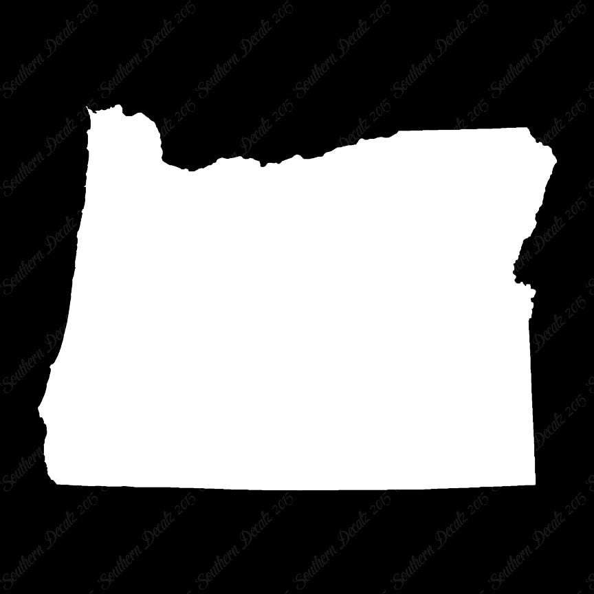 Oregon State Map