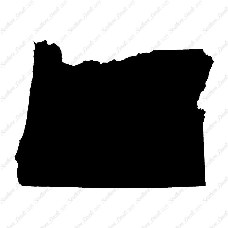 Oregon State Map