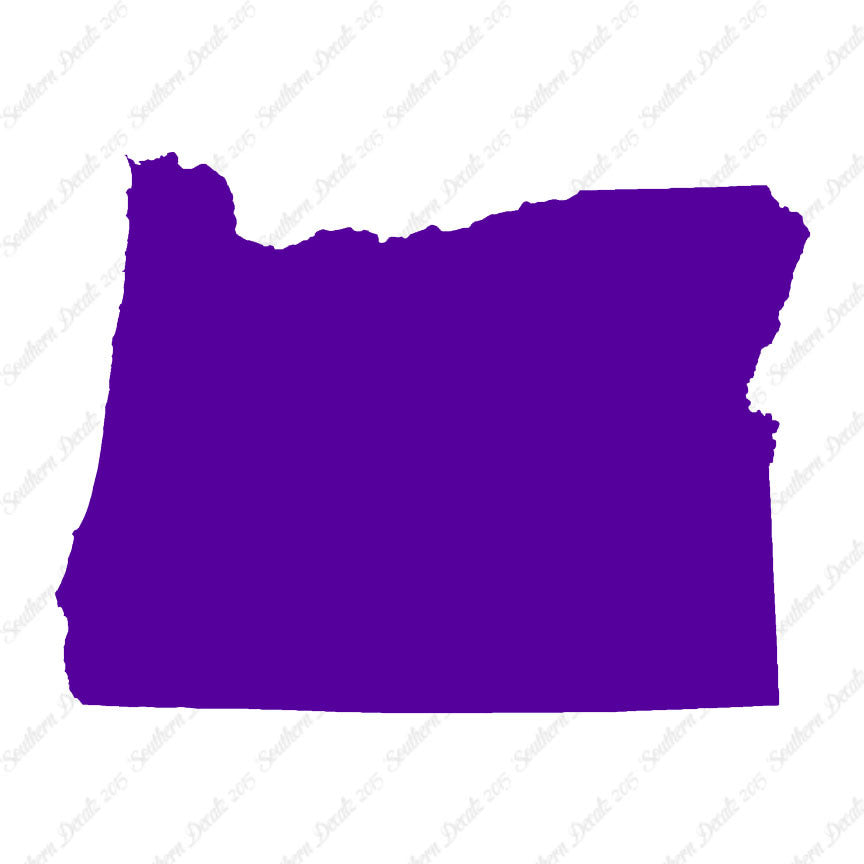 Oregon State Map