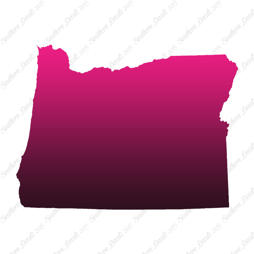 Oregon State Map
