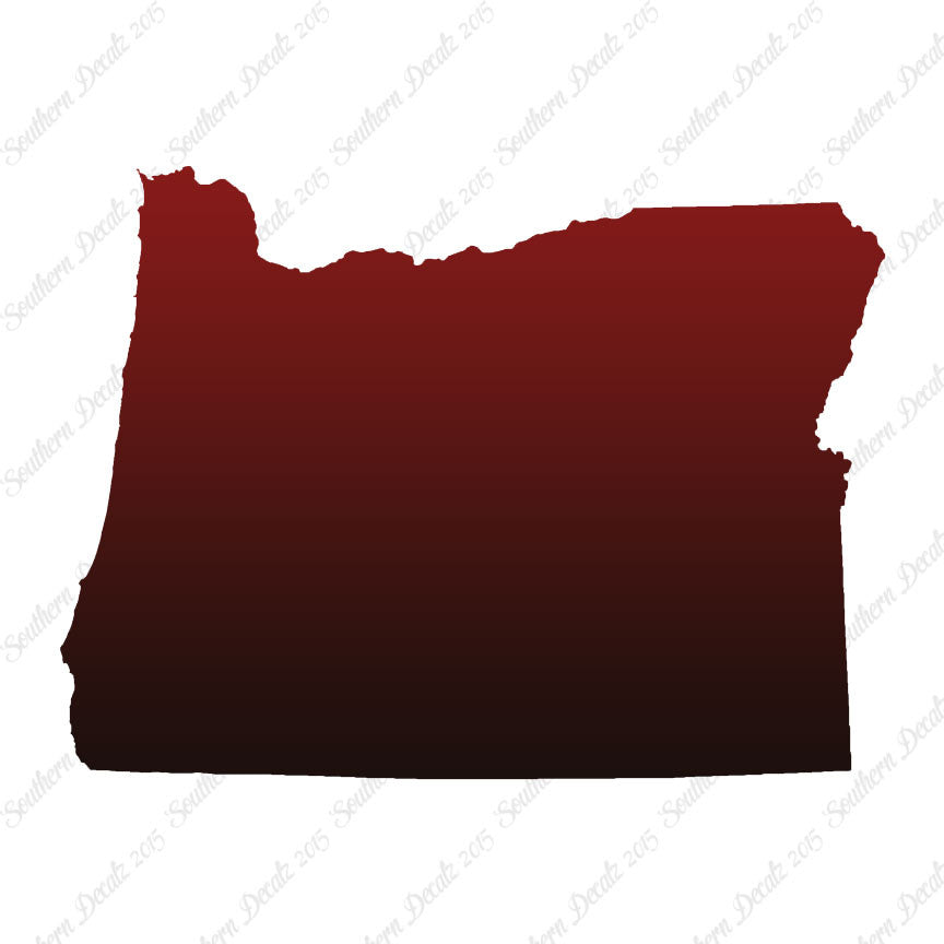 Oregon State Map
