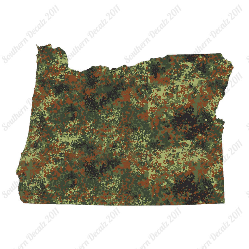 Oregon State Map